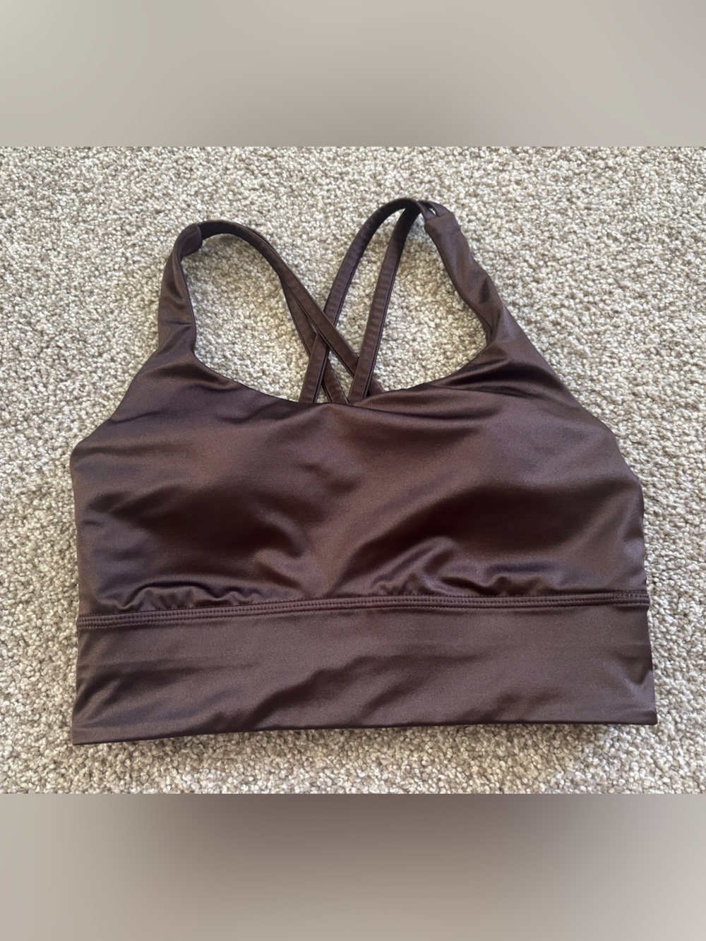 Lululemon Brown Bra Top